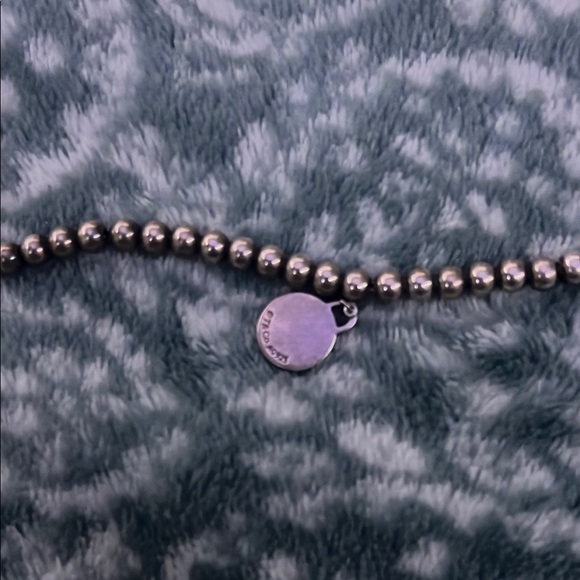 Tiffany & Co. Sterling Silver Return To Round Tag Bead Bracelet RETIRED - Picture 9 of 14